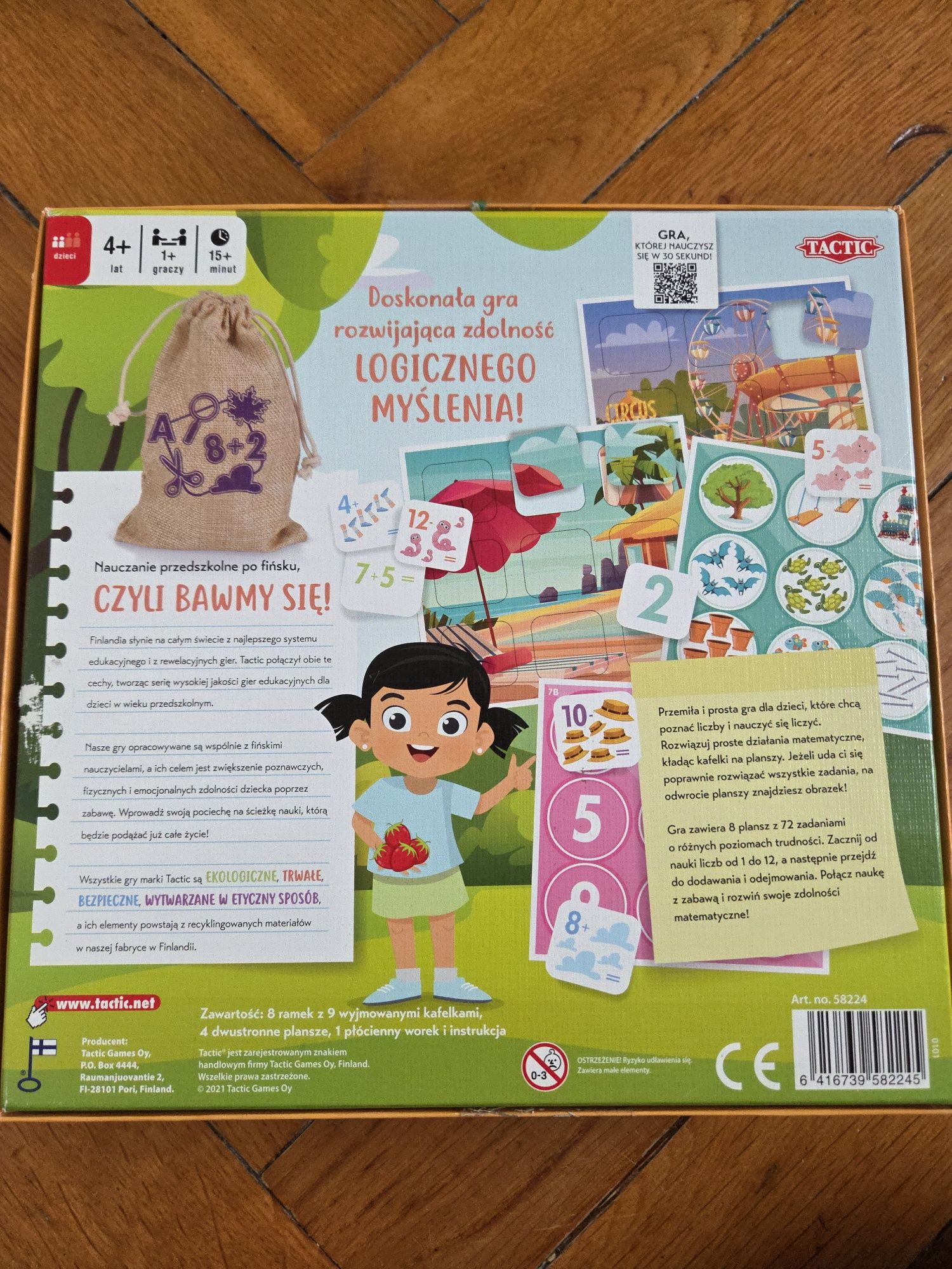 Gra Uczmy się Liczby Tactic. Gra edukacyjna liczby liczenie
Gra edukac