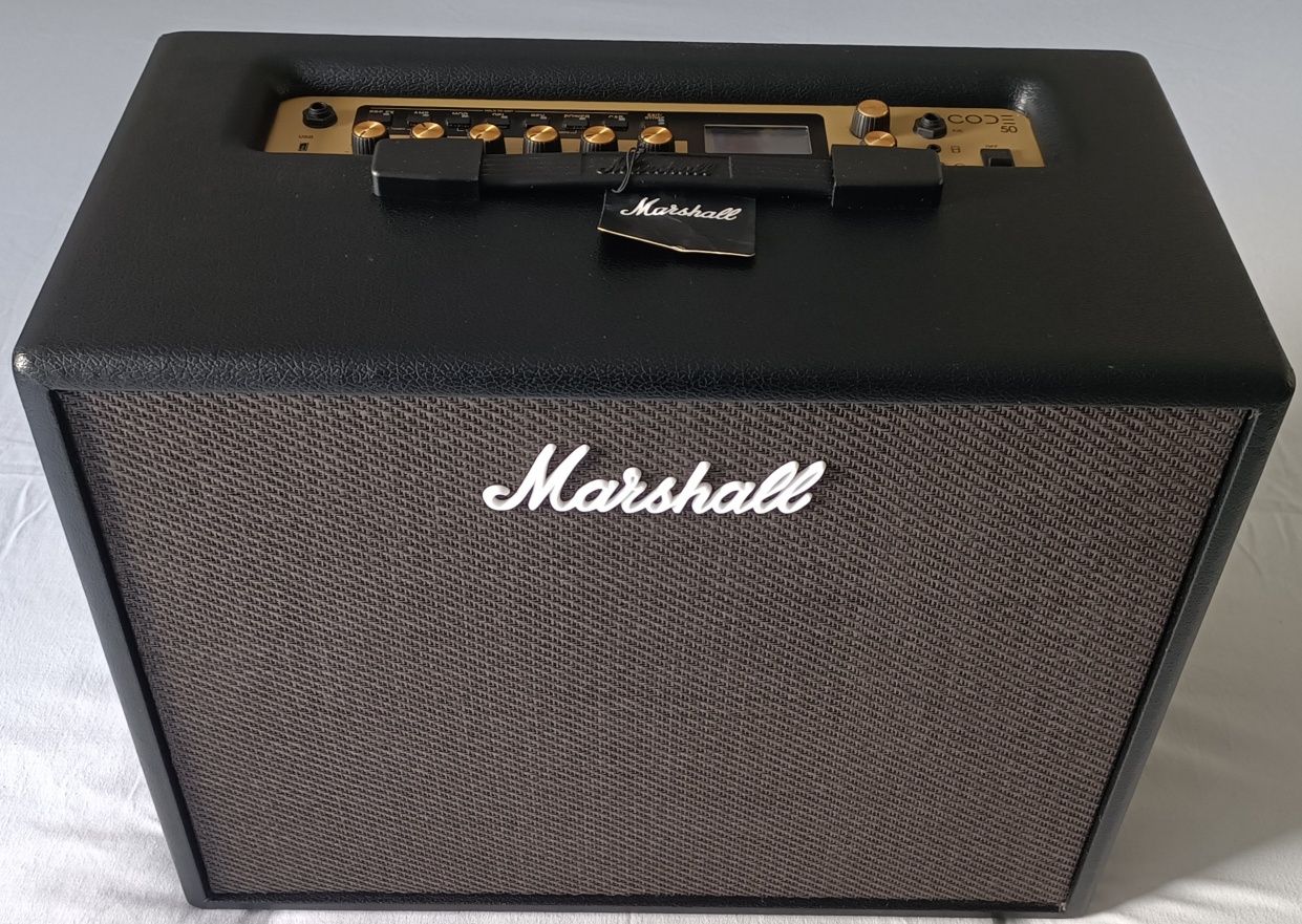 Amplificador para guitarra Marshall Code 50. Novo!