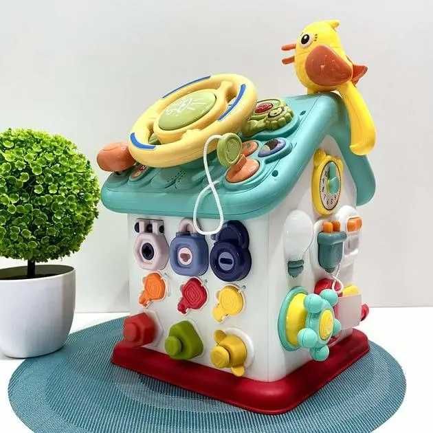 Ігровий центр WToys Будинок бізіборд казки укр мова (62638) Розд/Дроп