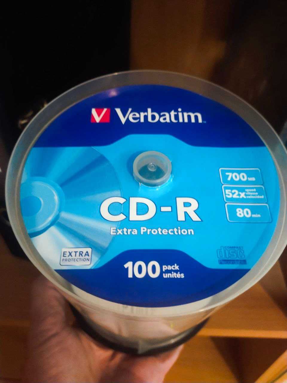 Диски DVD-R  Verbatim, TDK CD-R i DVD-R, Verbatim СD-R