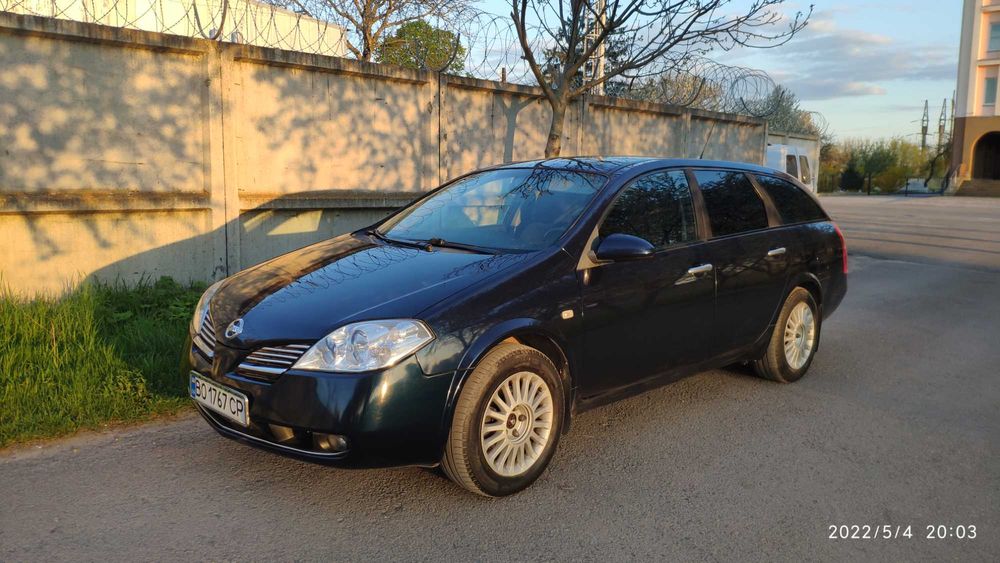 НісанПрімера 2007р ГАЗ/ПРОПАН   свіжа страхівка