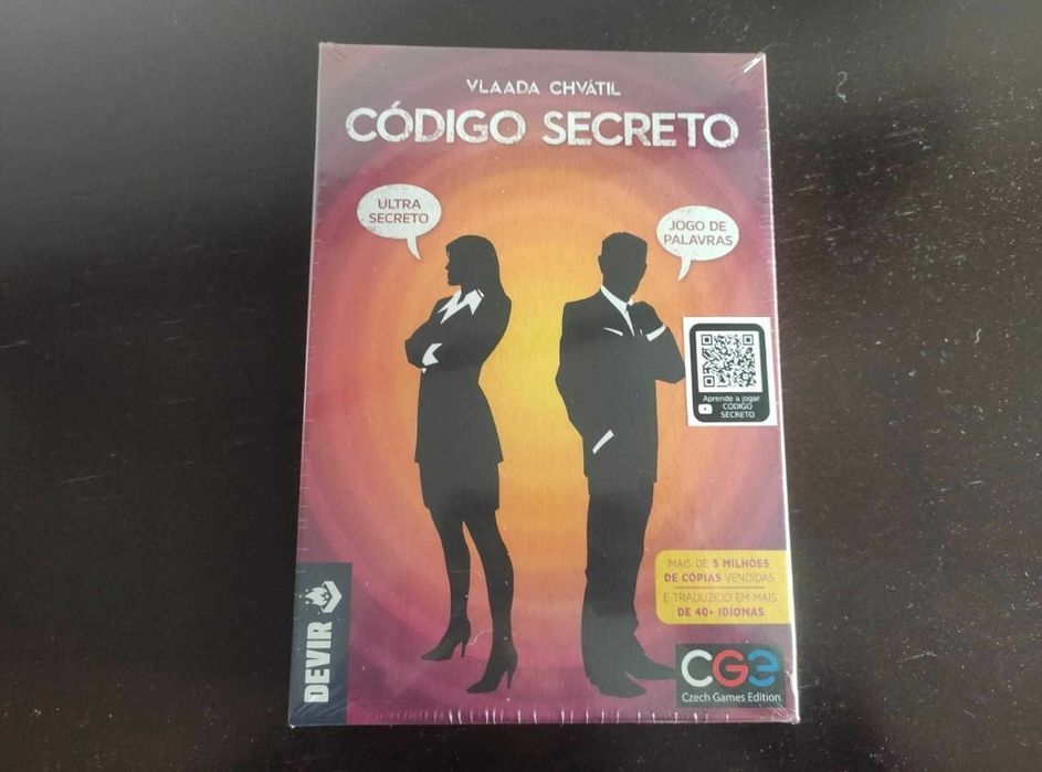 Código Secreto - Jogo de tabuleiro (selado)