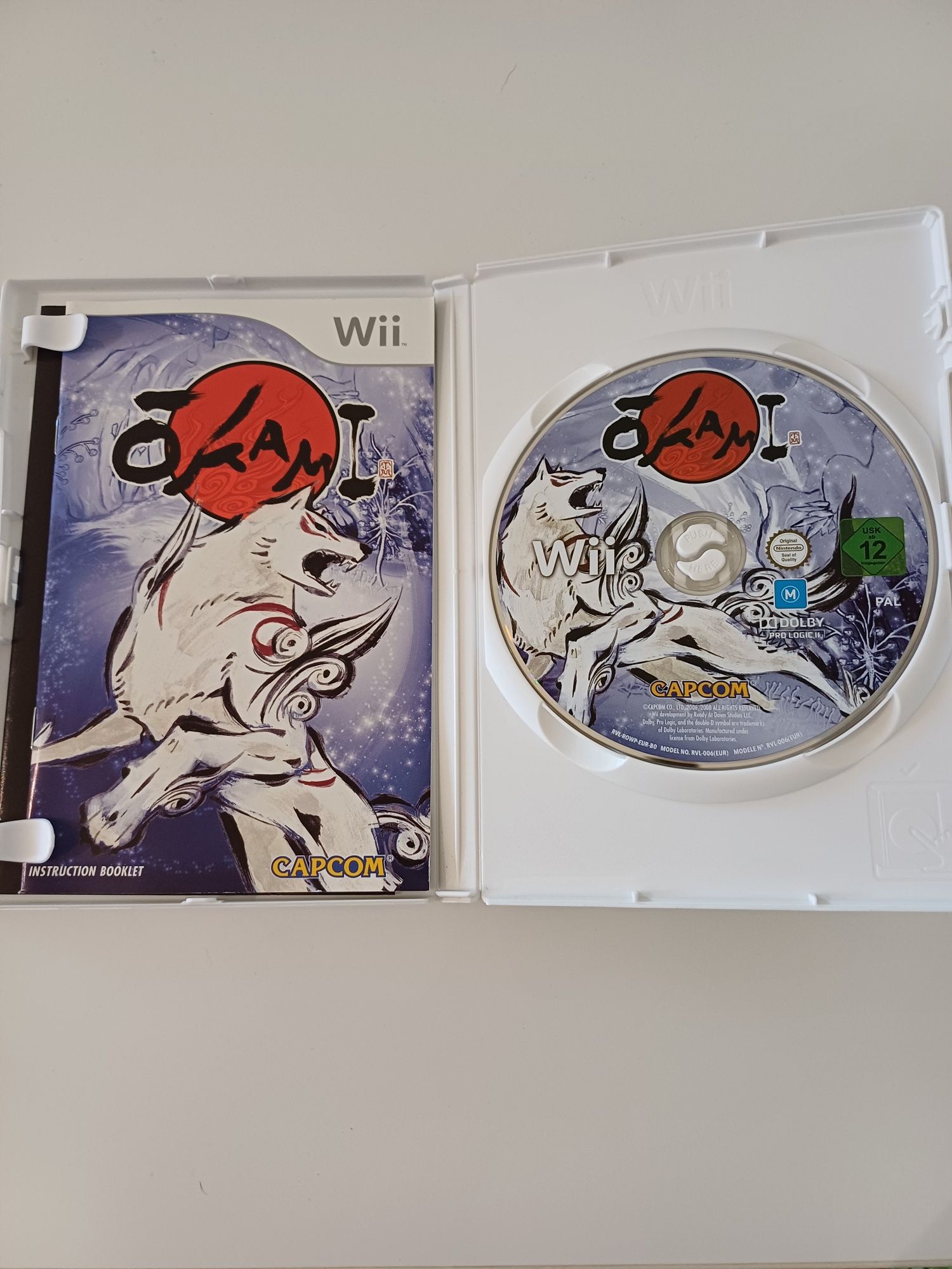 Okami Nintendo Wii oryginalna