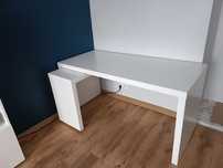 Biurko MALM IKEA białe