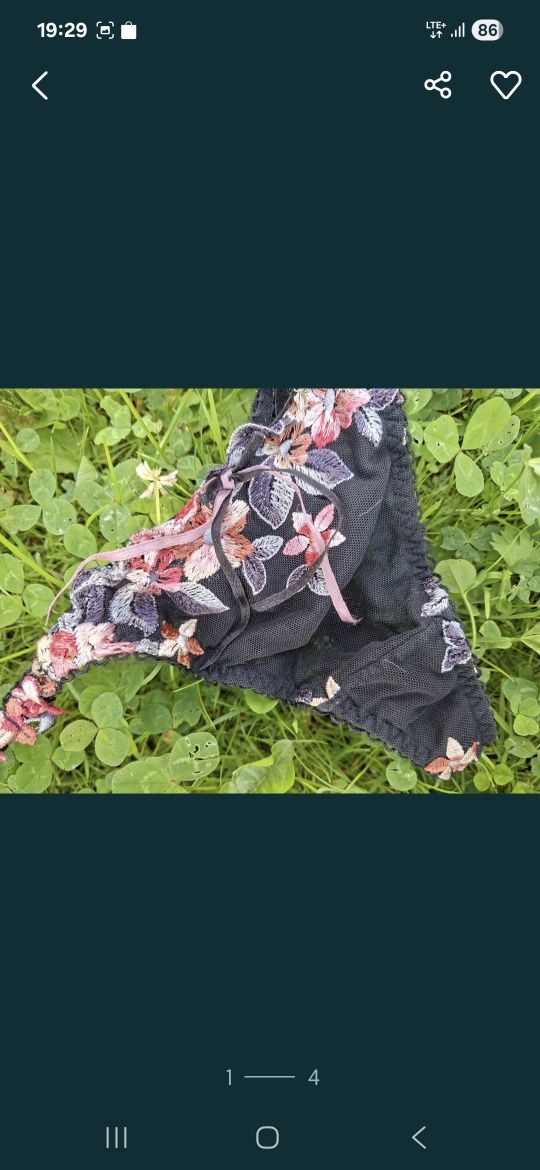 Stringi damskie 4szt