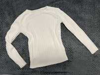 Bialy sweter Polo Ralph Lauren XS