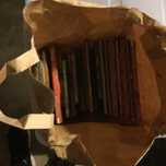 conjunto diverso de livros variados