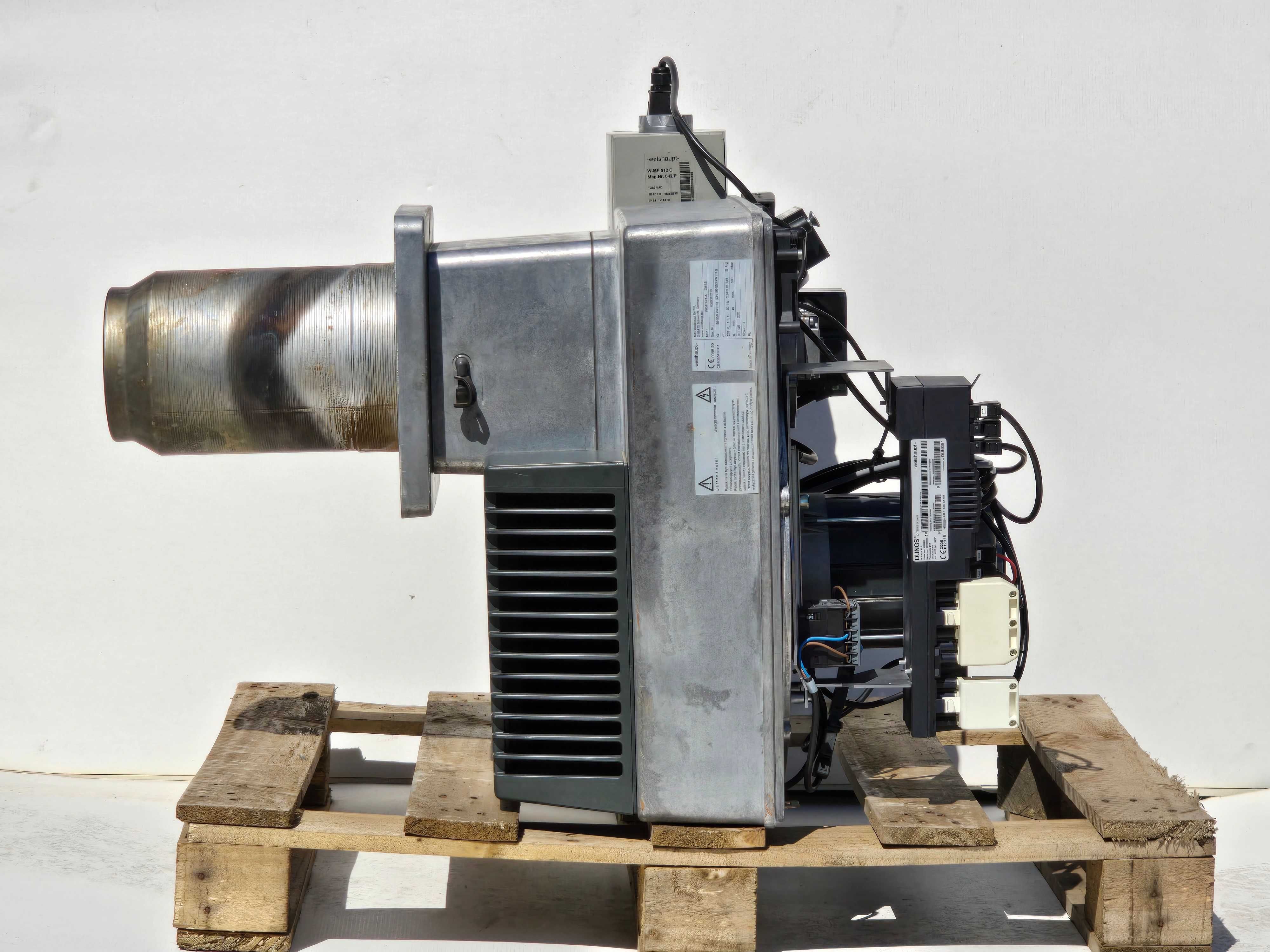 Weishaupt WG40 ZM-LN 80-550kW palnik gazowy modulowany/2 st. 2020rok