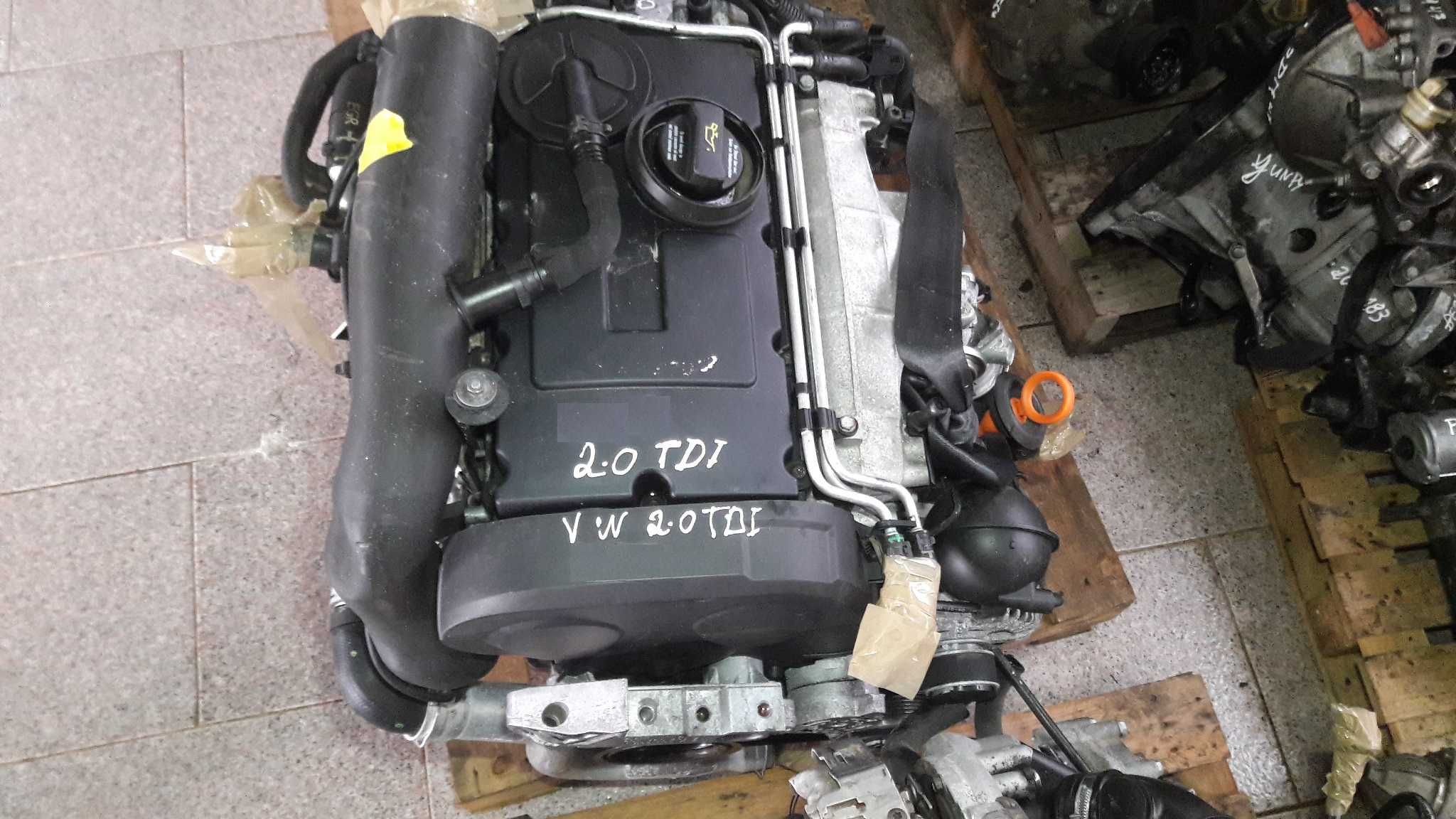 Motor completo Seat, Skoda, Audi e Volkswagen 2.0TDI 140cv BKD