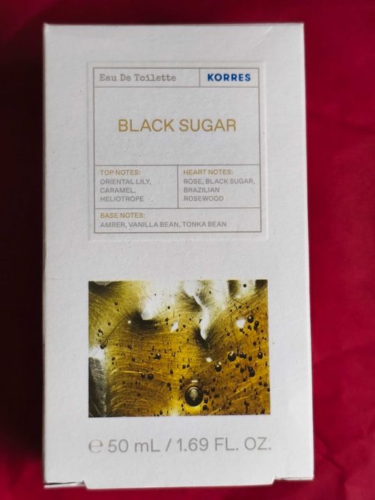 Perfumy Korres BLACK SUGAR EDT 50ml oryginał w Pudełku