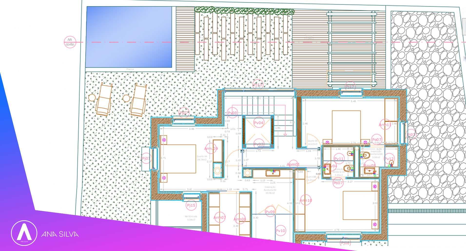 Elaboração de Pack de Peças Desenhadas Arquitetura