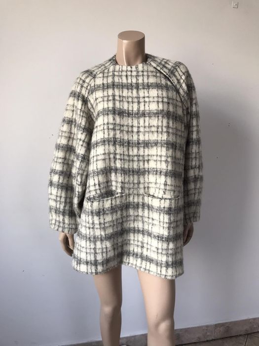 Carin Wester kurtka XS oversize wełna alpaka