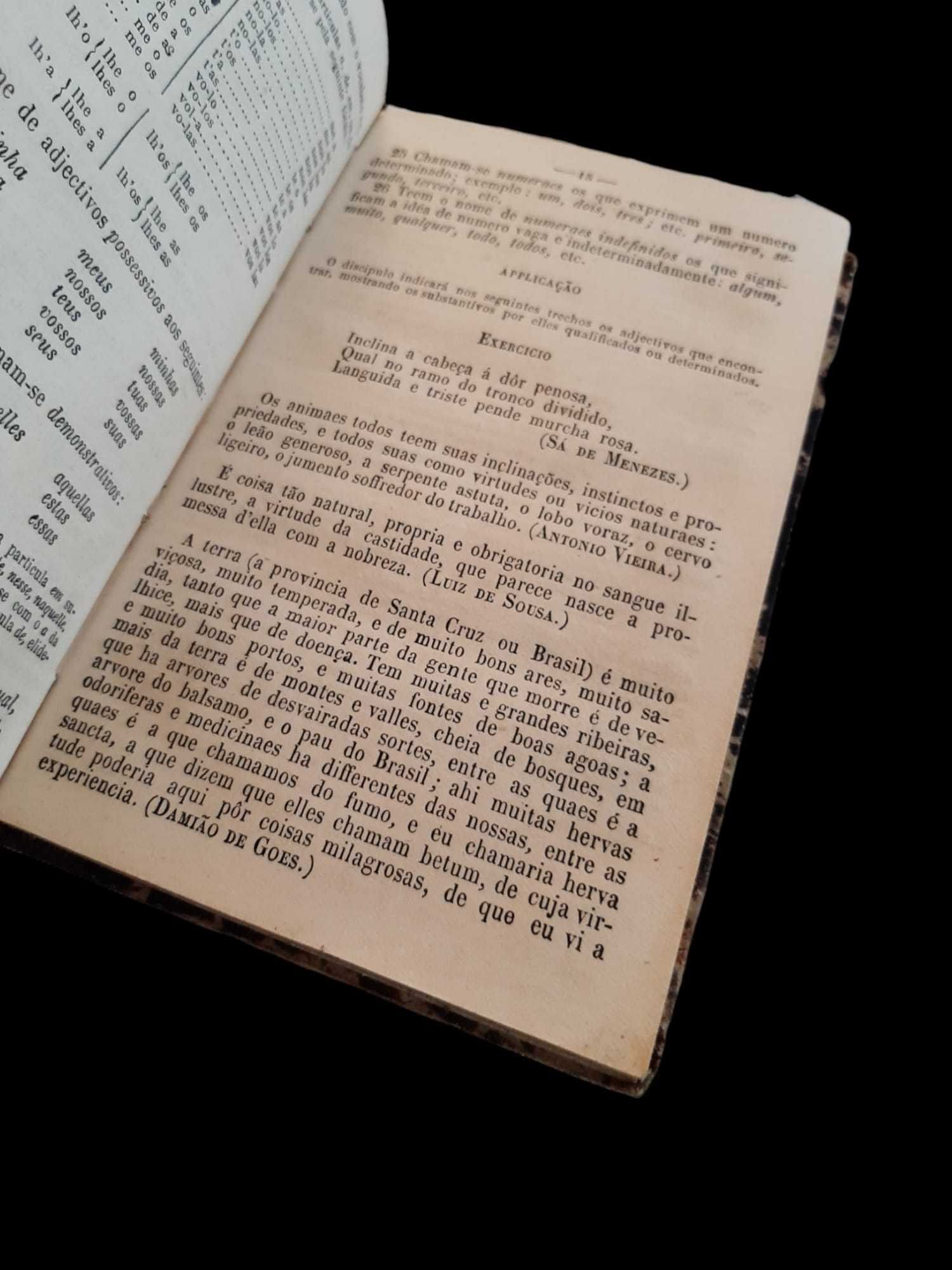 Livro - Grammatica Nacional - 1864