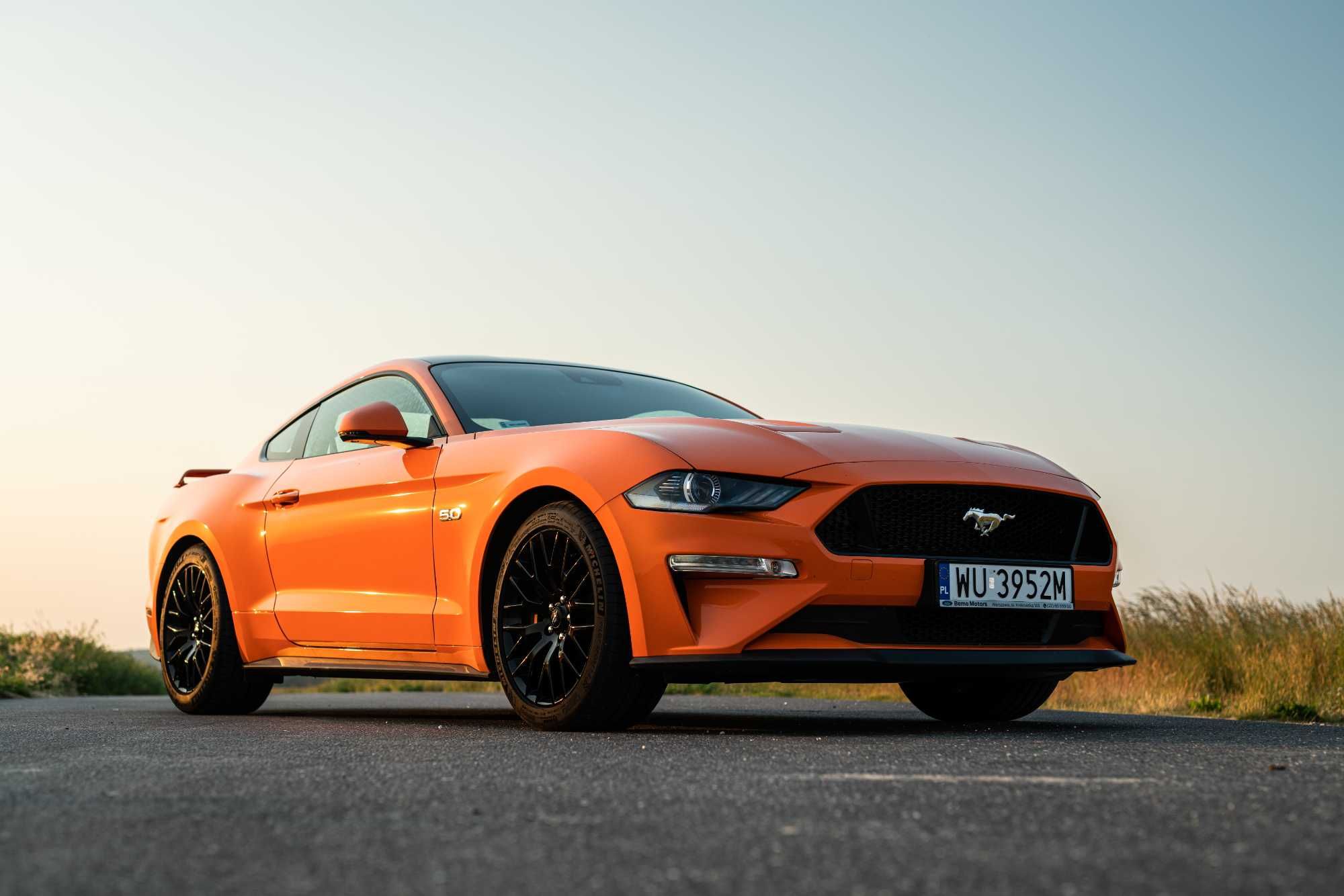 WYNAJEM Ford Mustang GT 5.0 Wypożyczalnia aut sportowych Poznań