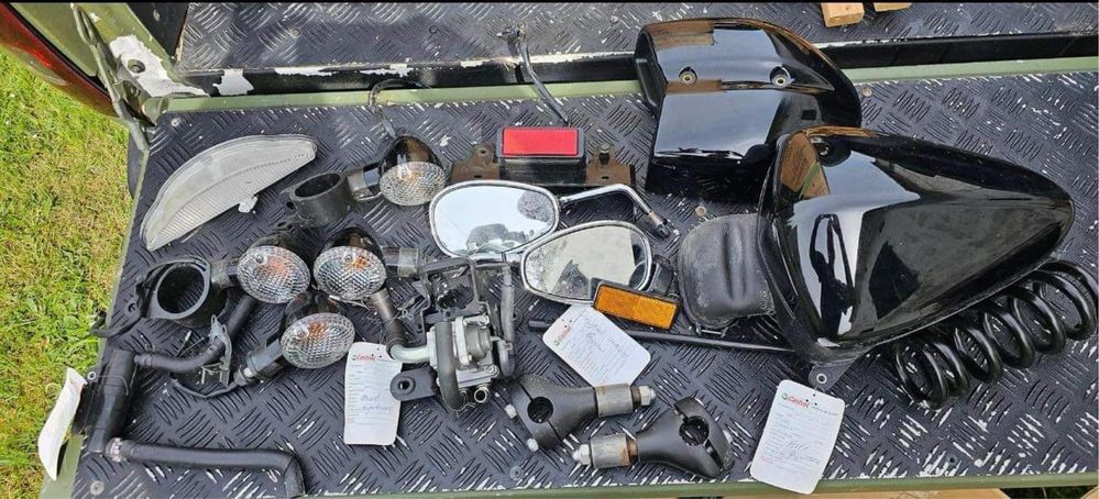 Yamaha Warrior XV 1700 power commander 5, ECU, zbiornik, błotniki