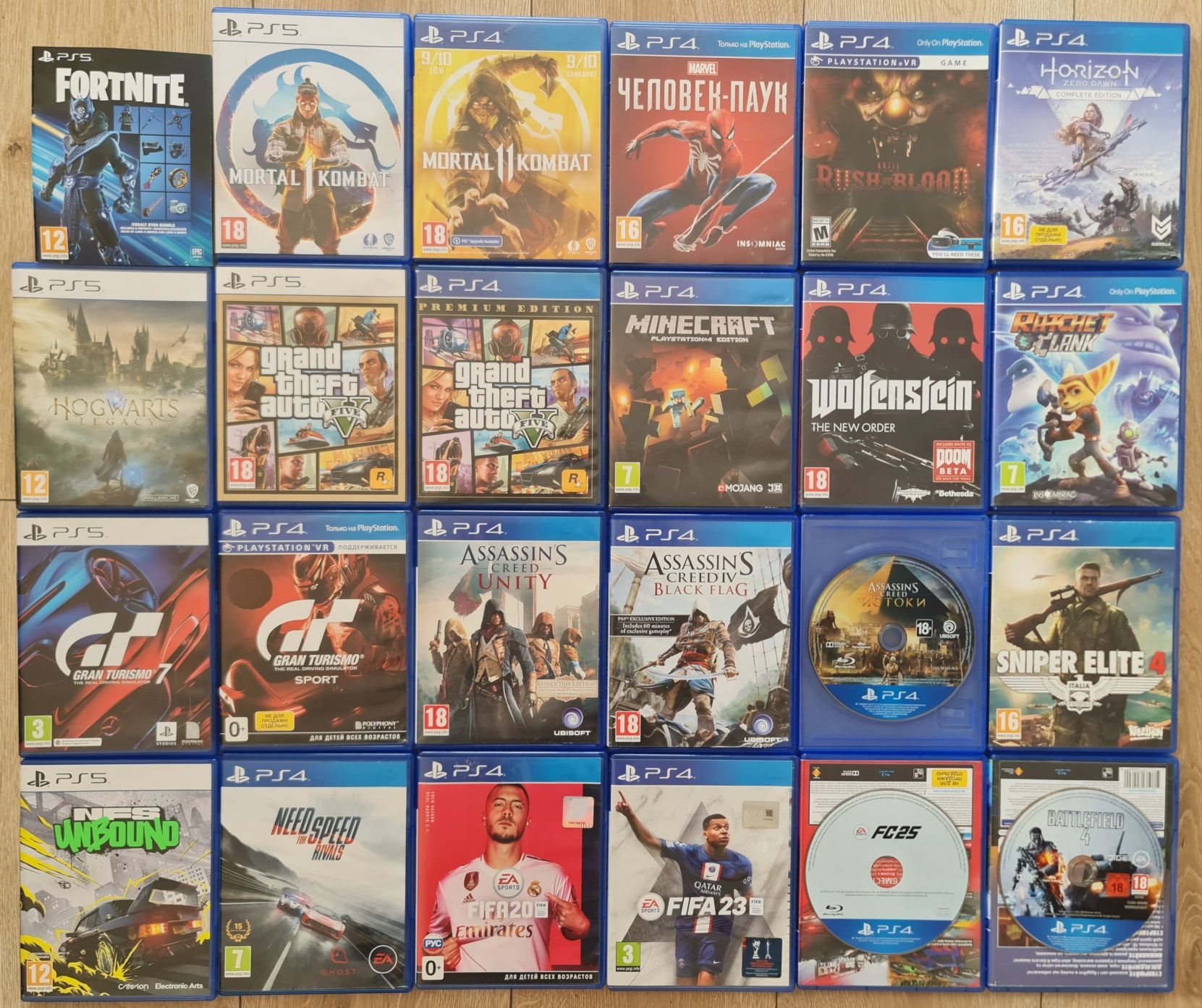 PlayStation 4 PlayStation 5 ps 4 ps 5 Диск Ігра пс 4 пс 5 комплект