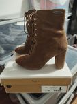 botki skóra naturalna zamsz Pepe Jeans 37,5-38