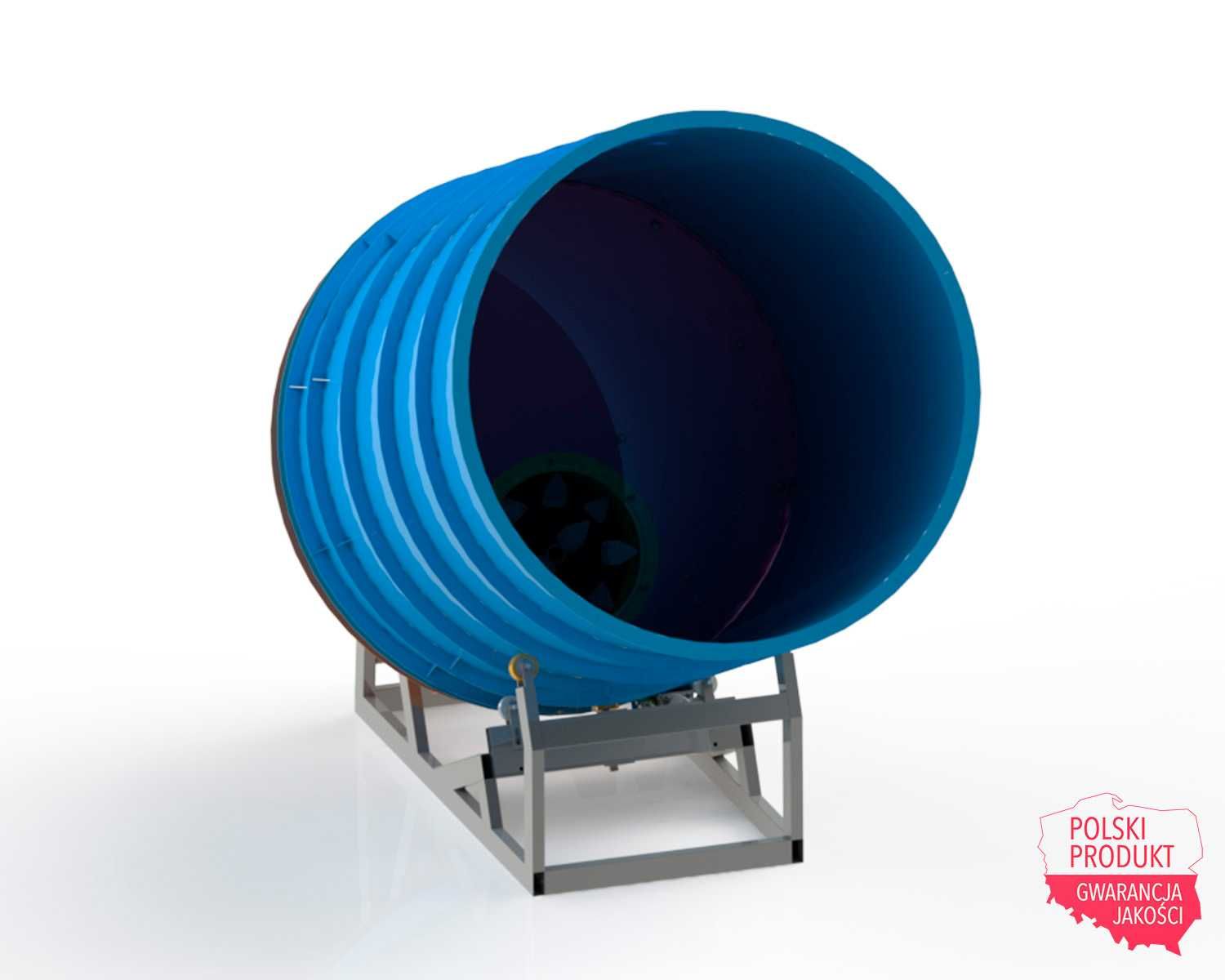 Rozdrabniacz balotów słomy NIEDŻWIEDŻ-1000, 37 kW, do 1000 kg/h
