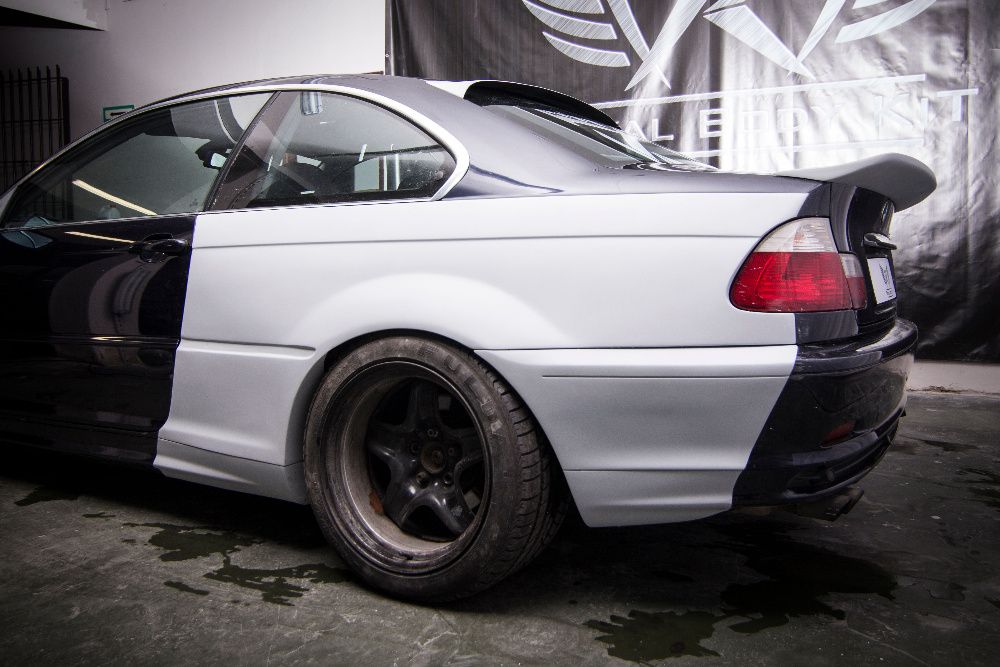 BMW 3 E46 Wide Body Poszerzenia Drift Daily