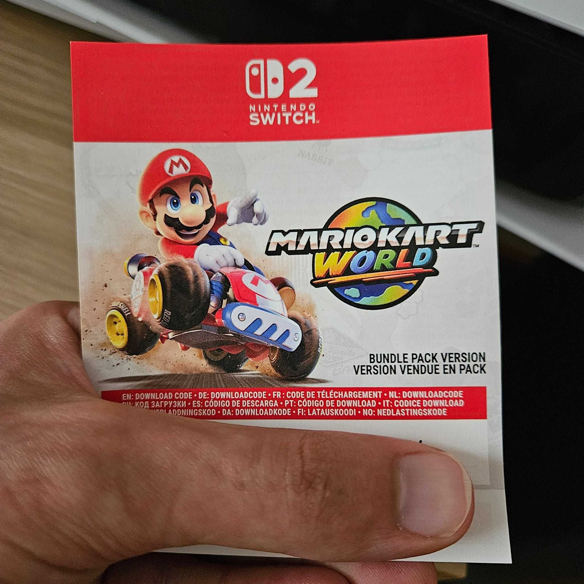 Mario Kart World - Código Switch 2
