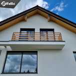 Balustrada balkonowa Classic 4 aluminium taras balkon barierka schody