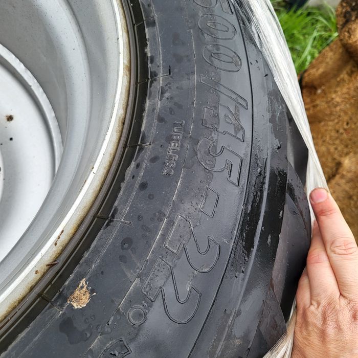 Koło BKT 500/45-22.5 z felgą Mefro