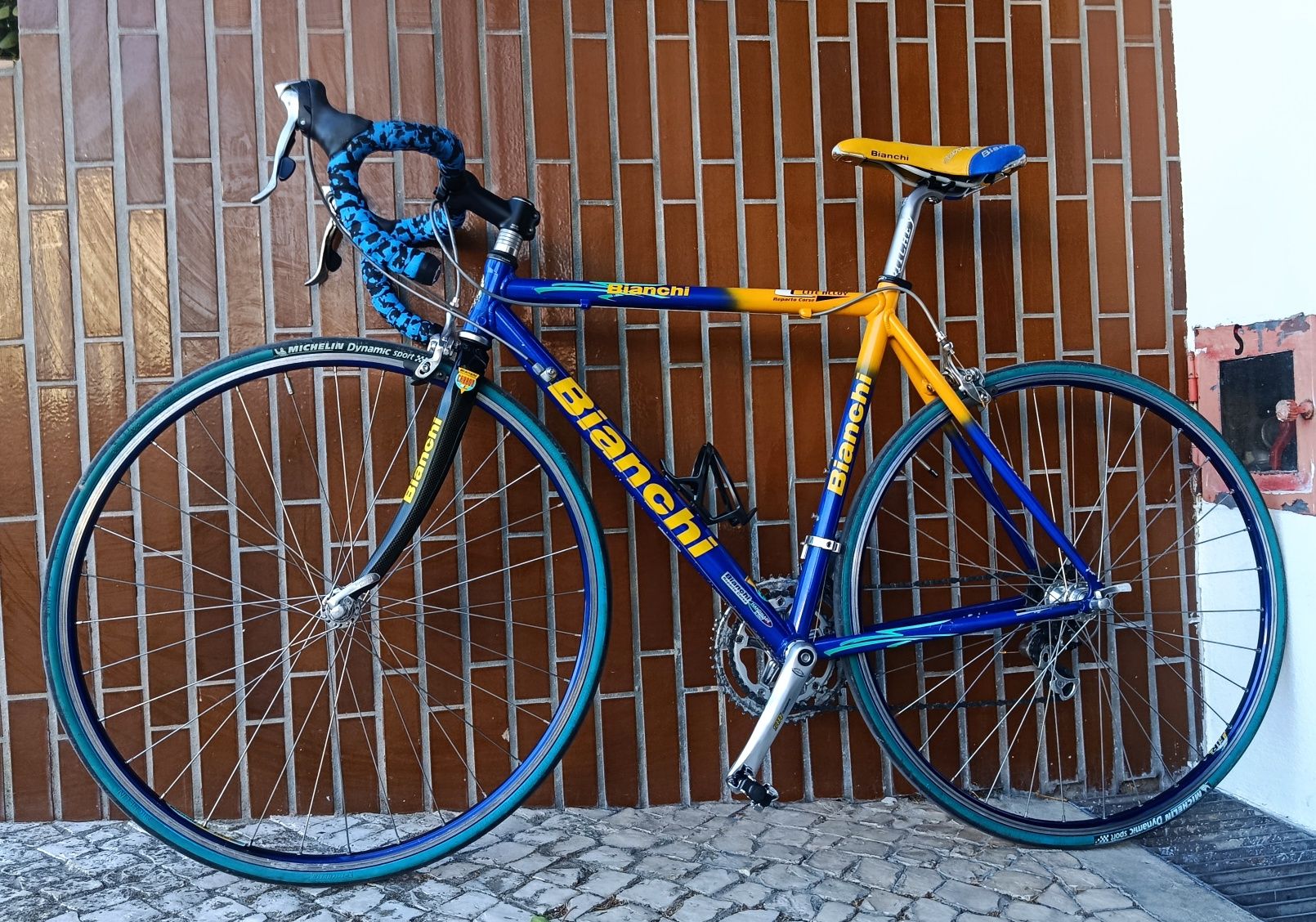 Bicicleta Bianchi vintage como nova