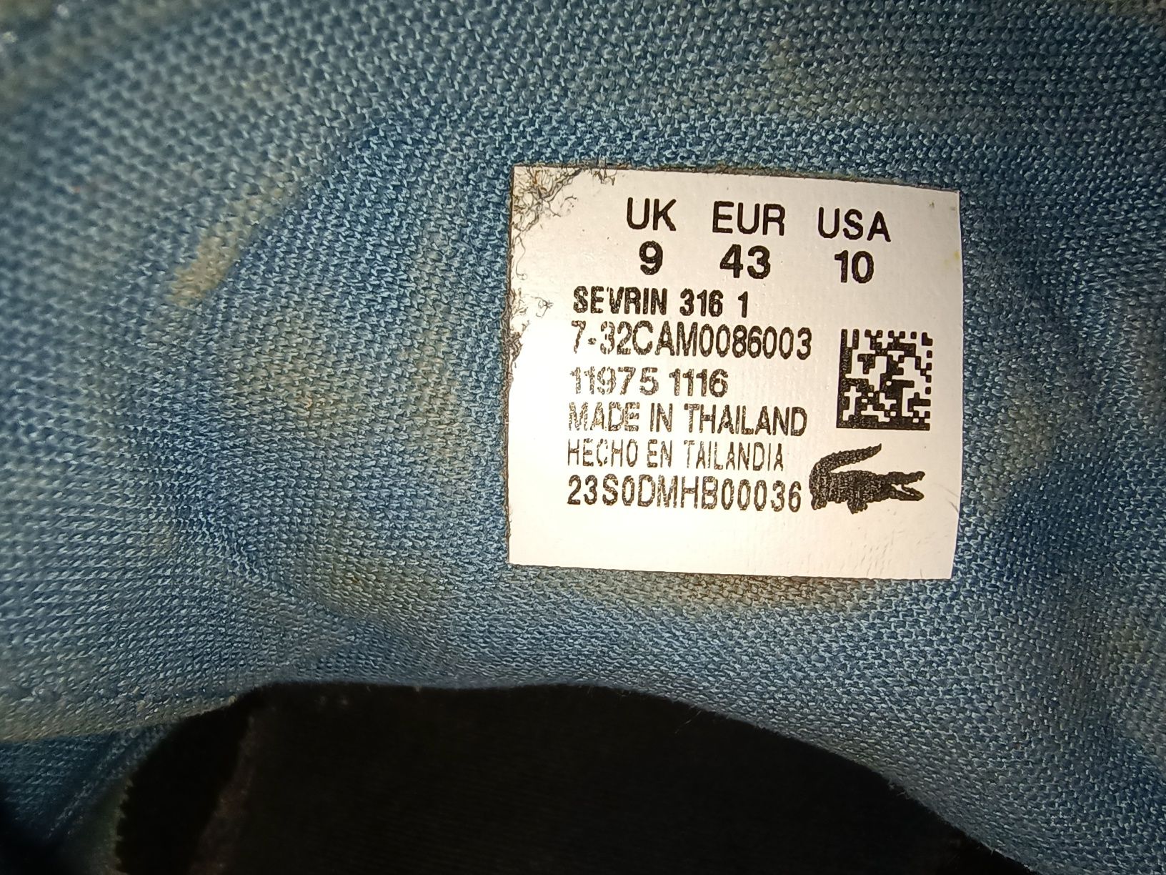 Buty męskie Lacoste
