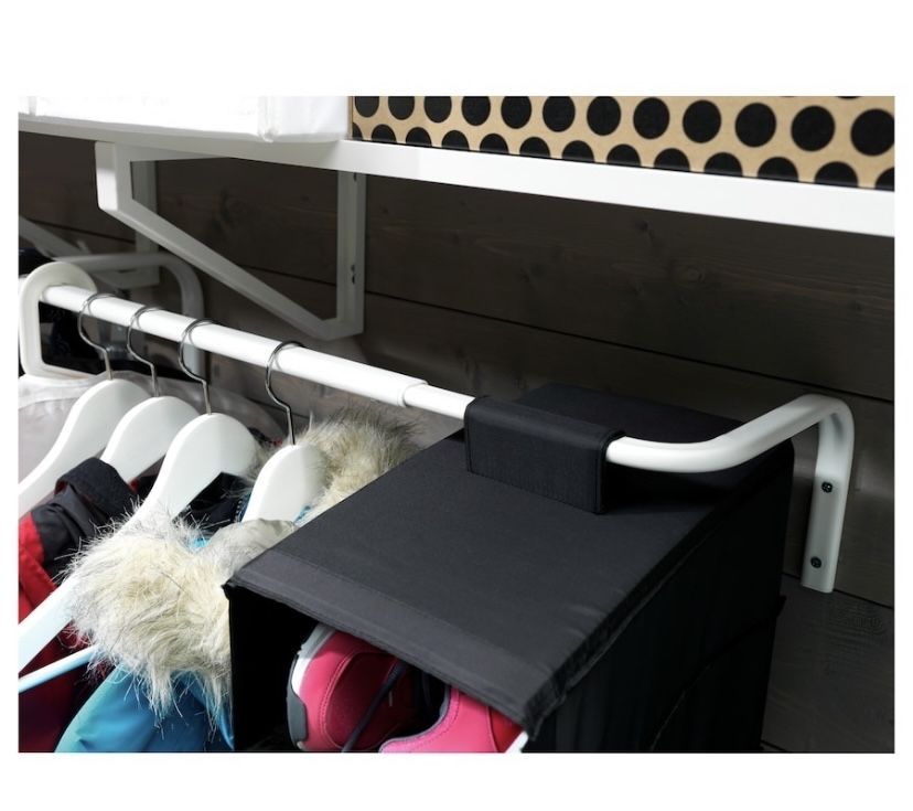 Conjunto de 2 Varões extensíveis IKEA