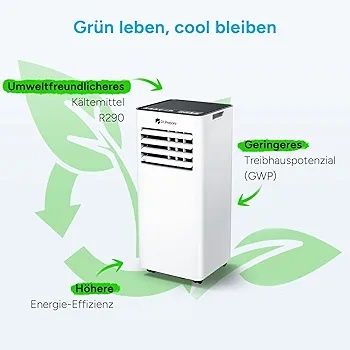 Klimatyzator 2.5kw przenośny Dr Prepare osuszacz WiFi pilot klima