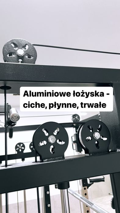 Wielofunkcyjny atlas KryptonXF405, 3stosy 360kg, suwnica, DOSTĘPNY