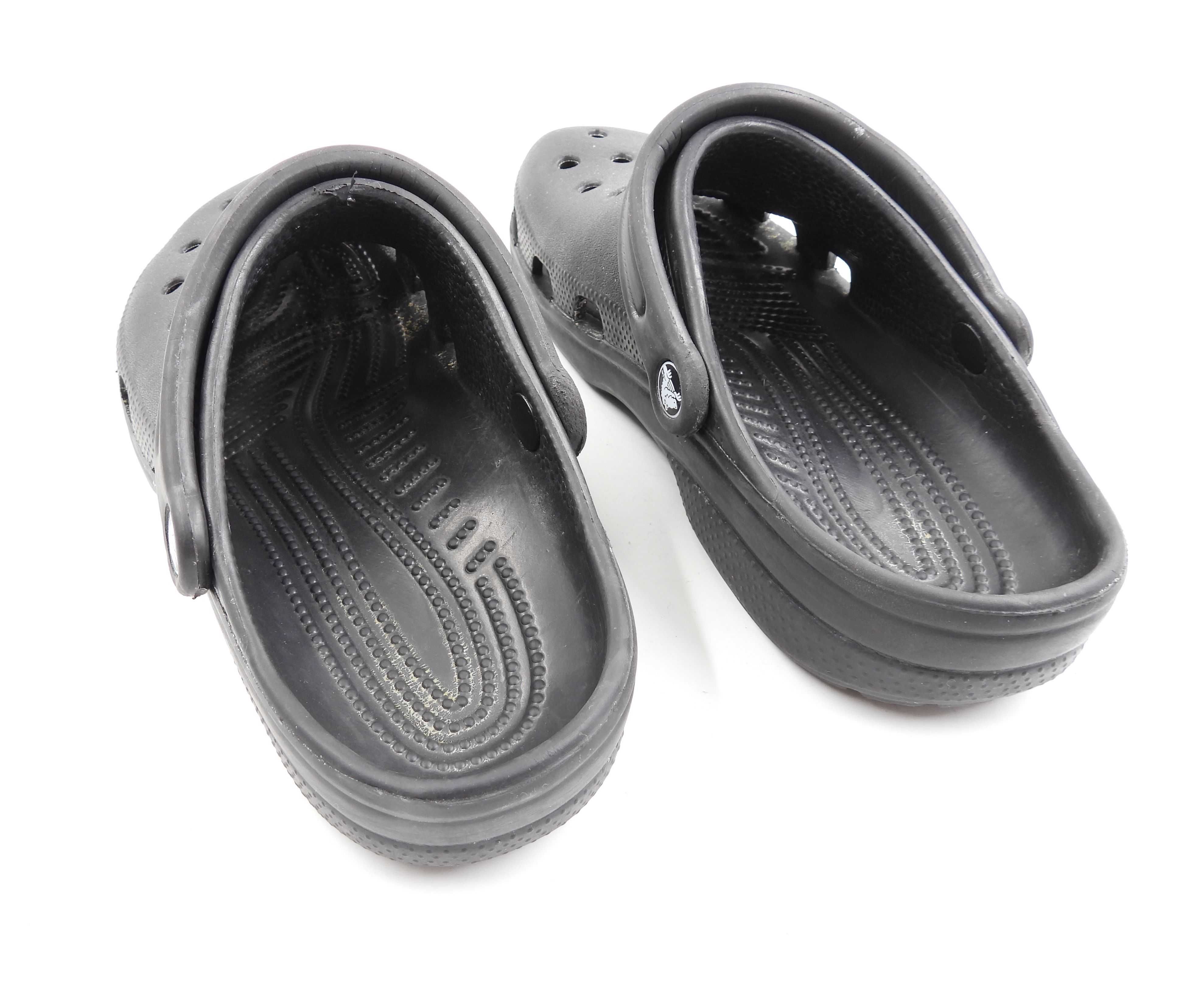 Crocs czarne klapki unisex 41 - 26,5 cm