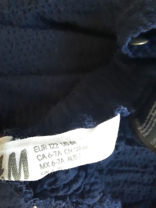 Muślinowa sukienka H&M na galowo