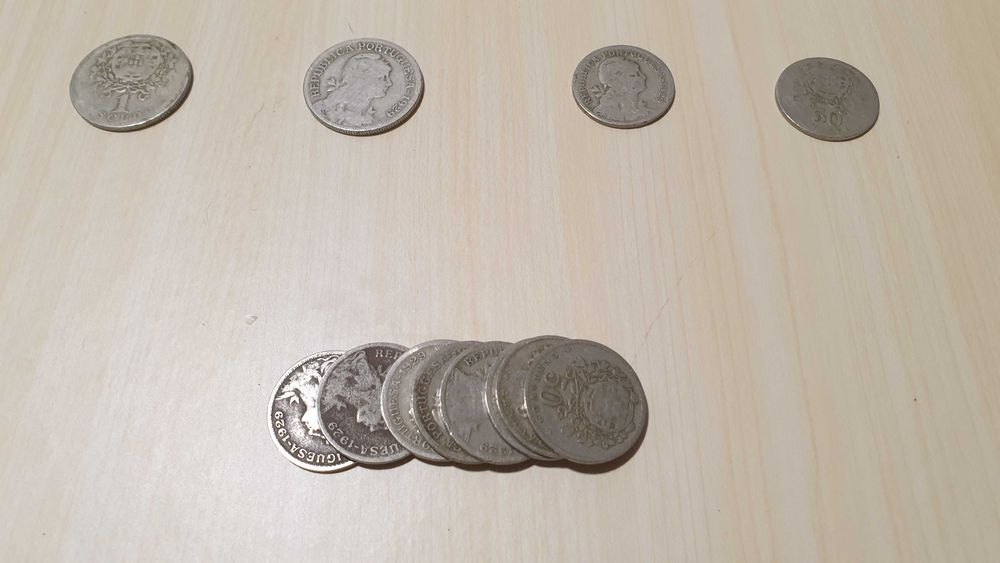 Moedas de escudo 1929