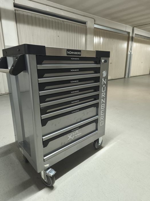 Carrinho de ferramentas 7 gavetas completas