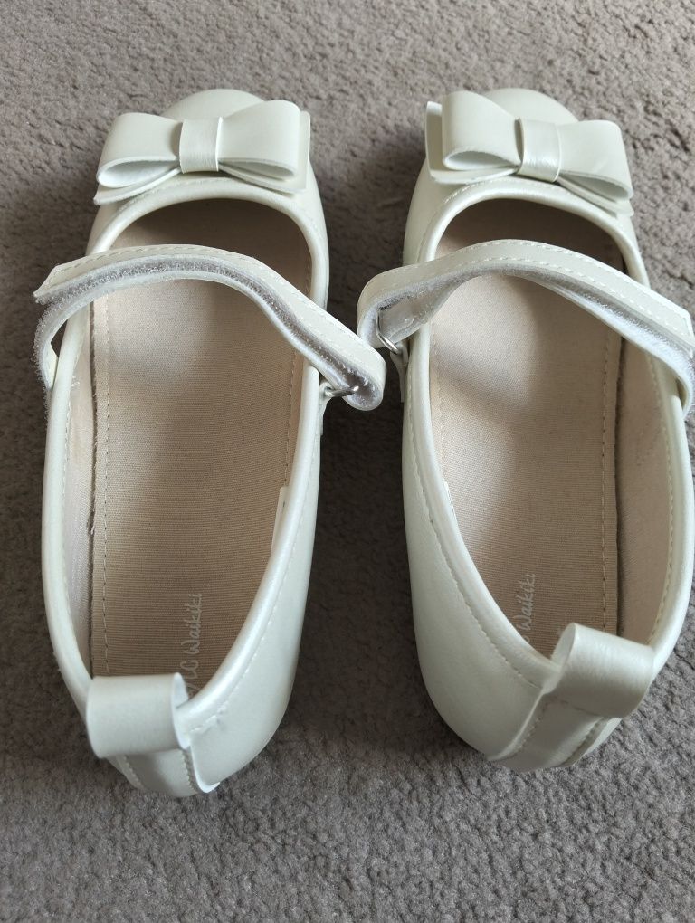Eleganckie buciki, pantofelki, baleriny r.34, jak nowe
