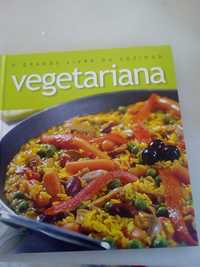Livro cozinha vegetariana