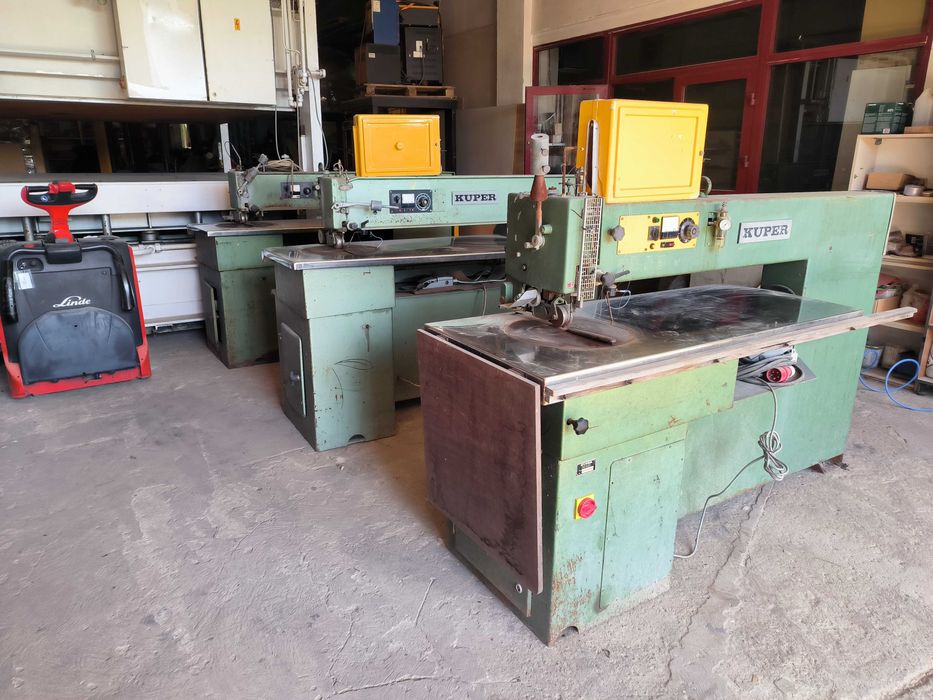 Maszyny Stolarskie Zestaw Okleiniarka Wiertarka Centrum CNC Strugarka