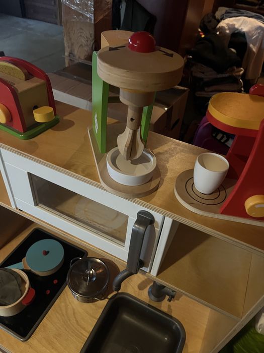 Kuchnia ikea dla dzieci drewniana