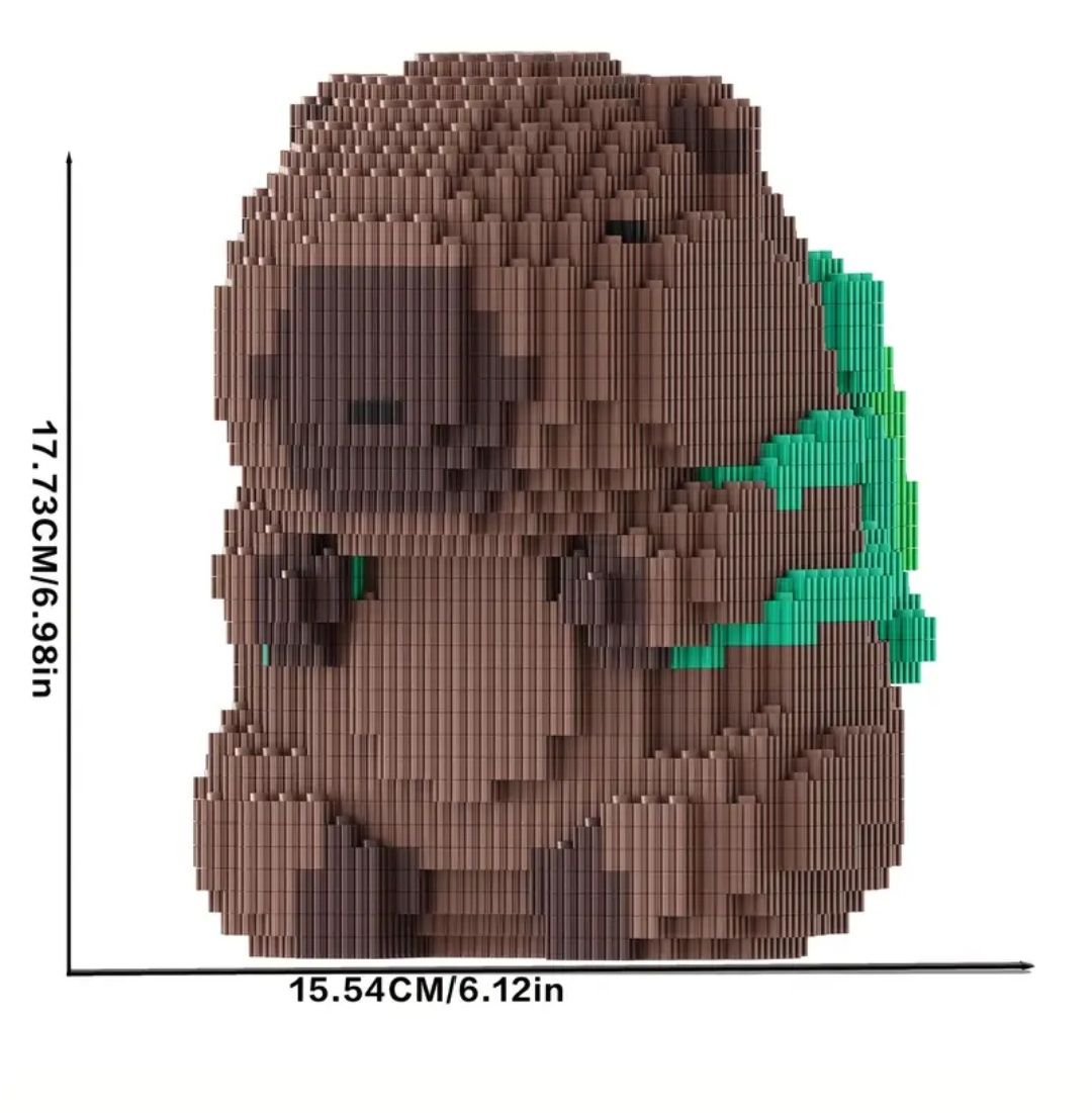 3 d конструктор капібара з рюкзачком 5000шт