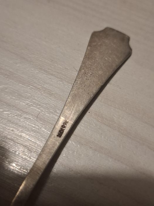 Łyżeczka kolekcjonerska borkum srebro