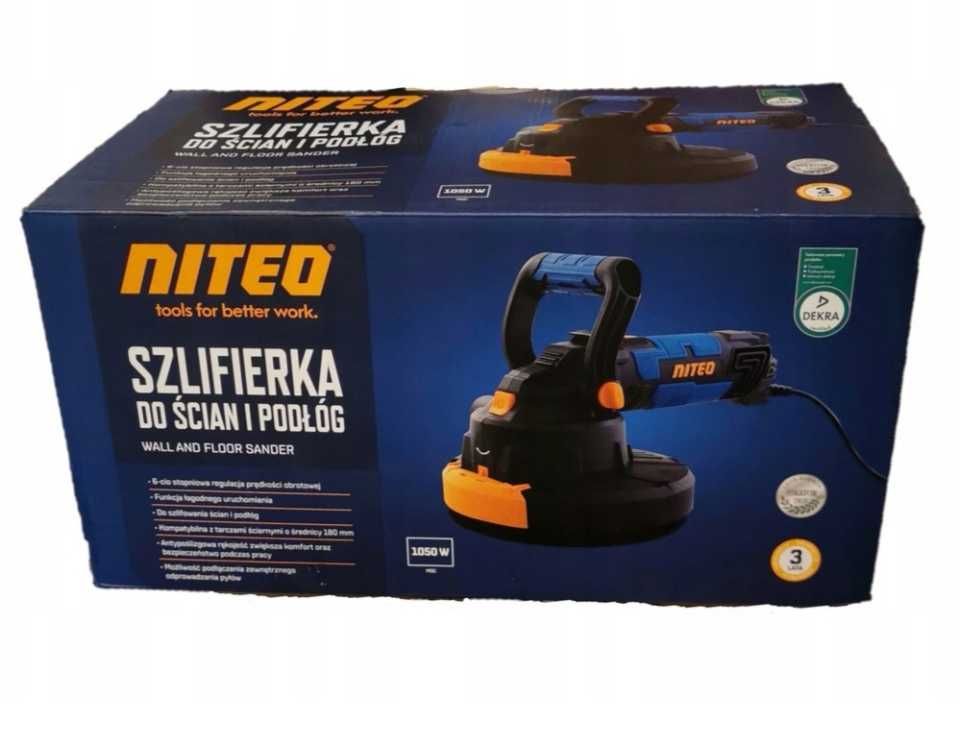 Na Lewara Szlifierka do ścian i podłóg Niteo 1050W