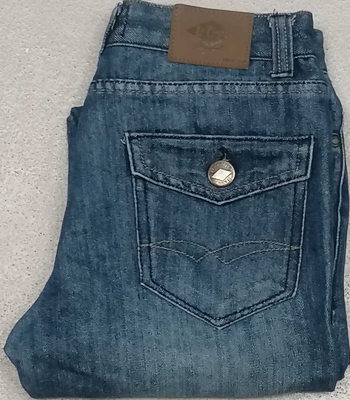 R) LEE COOPER SPODNIE jeansowe  dziecięce Roz. 7/8 Lat