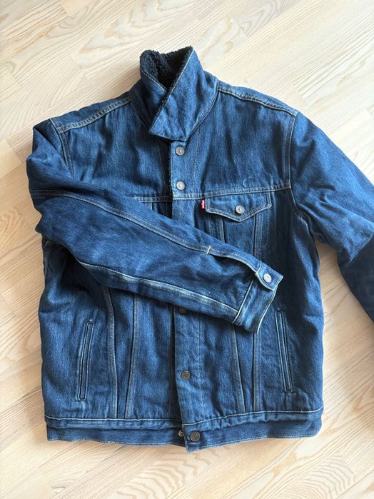 Джинсова куртка чоловіча Levi’s Sherpa