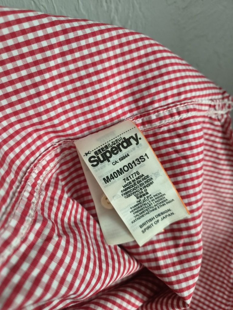 Nowa męska koszula Superdry Regular Fit L