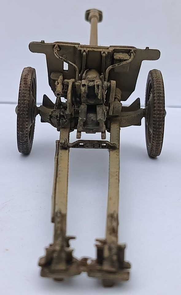 Сборная пластиковая модель.1/35 ICM.Пушка 7.62 cm Pak 36(r)(Собранная)