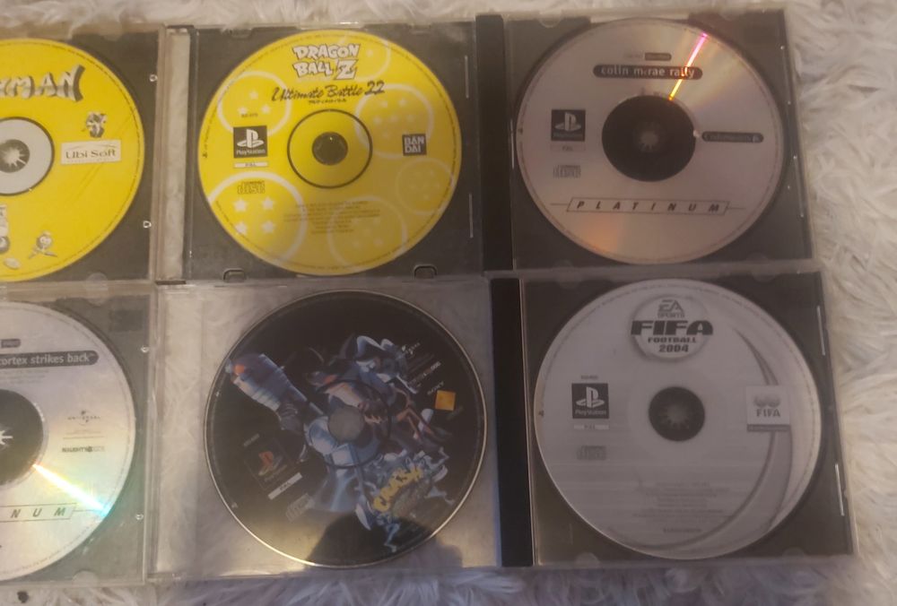 PlayStation 1 vários jogos.
