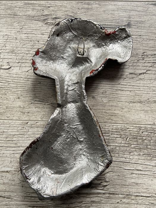 Zeliwny odlef afrykanskiej kobiety lata 60/70