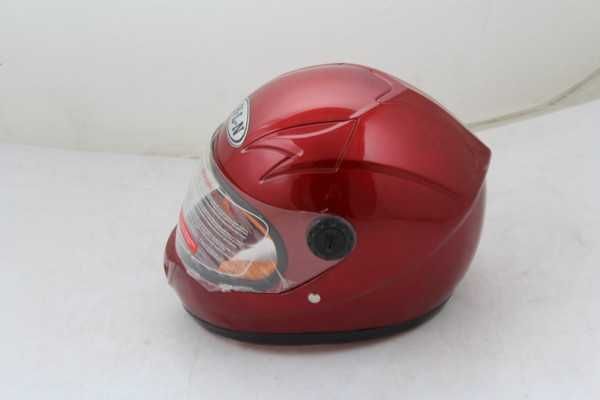 kask dziecięcy czerwony dla dzieci na motor rower skuter na quada tani