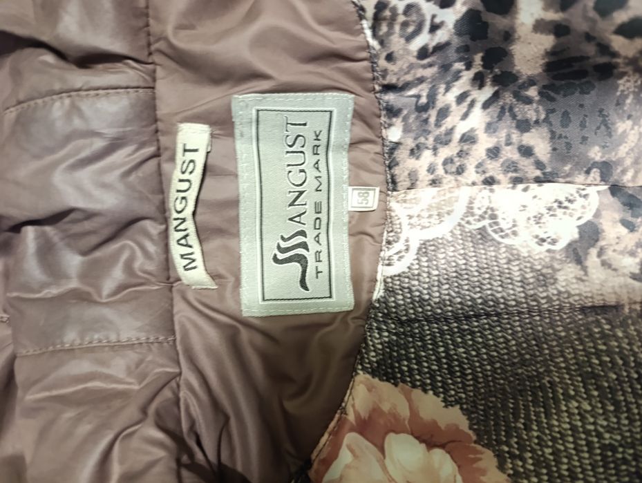 Зимове жіноче пальто, куртка Mangust